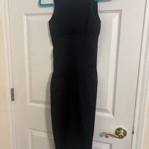 Elegant Black Sleeveless Dress